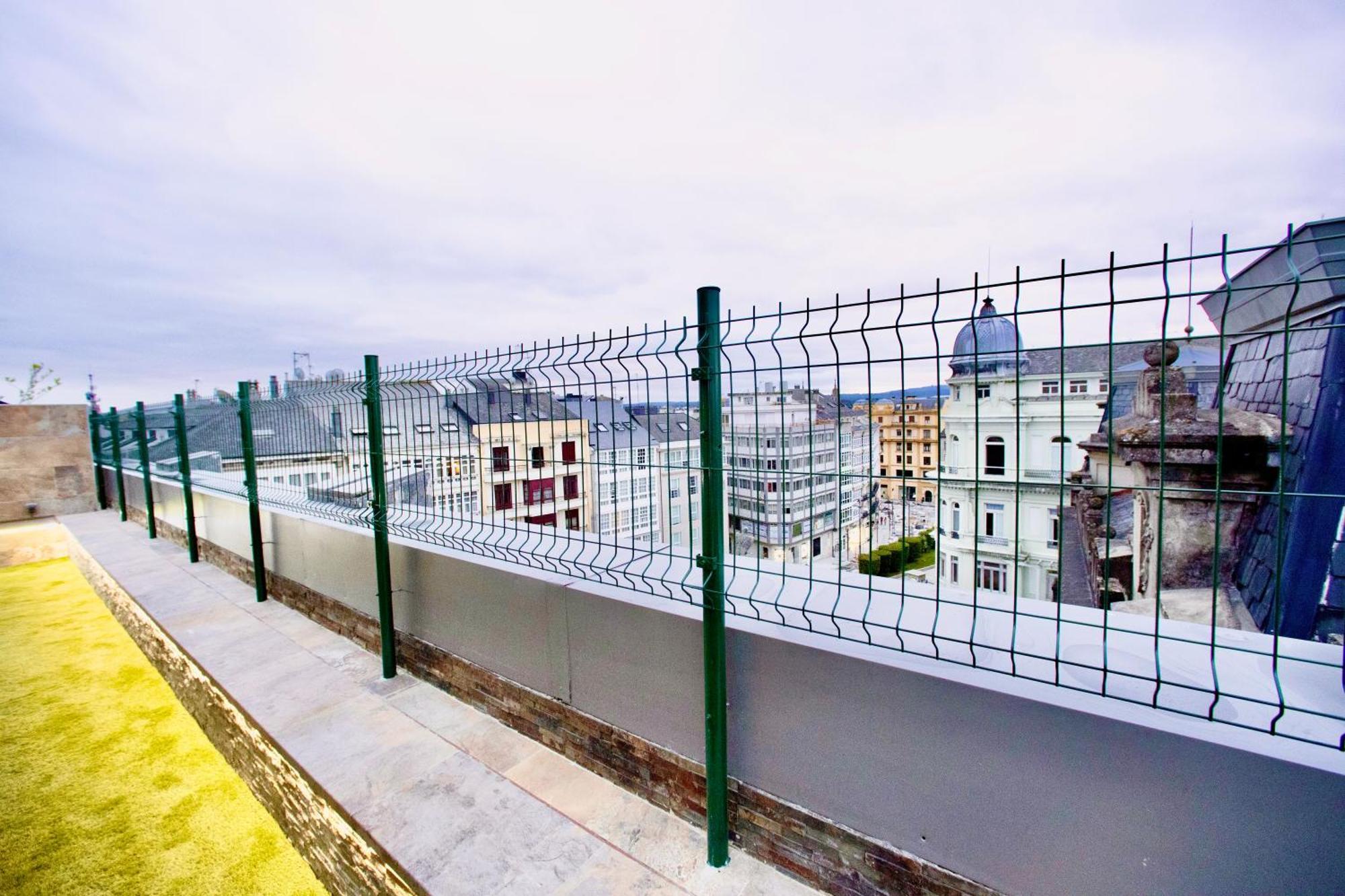 Ferienwohnung Lucus Skyline & Terrace Lugo Exterior foto